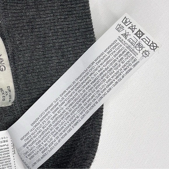 Mango Joggers Grey Sweater Viscose Soft Comfy Lounge Casual Outdoor Street XL - Picture 13 of 13